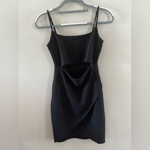 Lulu's Chic Black Cutout Bodycon Dress